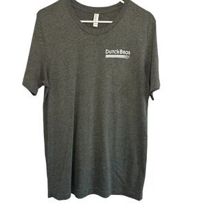Dutch Bros LARGE Classic Gray Employee Shirt DB 1992 Soft VINTAGE